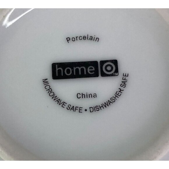 Home Target CHELSEA PARK Multicolor Polka Dots Red Trim Porcelain Bowls Set 2 - Picture 7 of 14